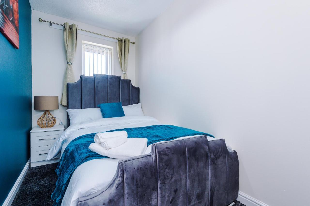 Stylish 4 Bedroom Home Close To Manchester City Centre Luaran gambar