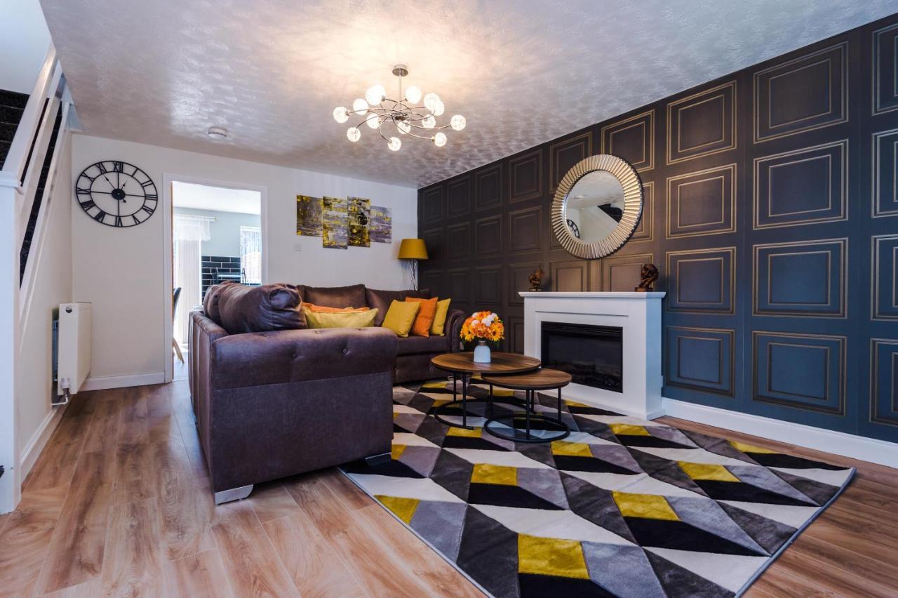 Stylish 4 Bedroom Home Close To Manchester City Centre Luaran gambar