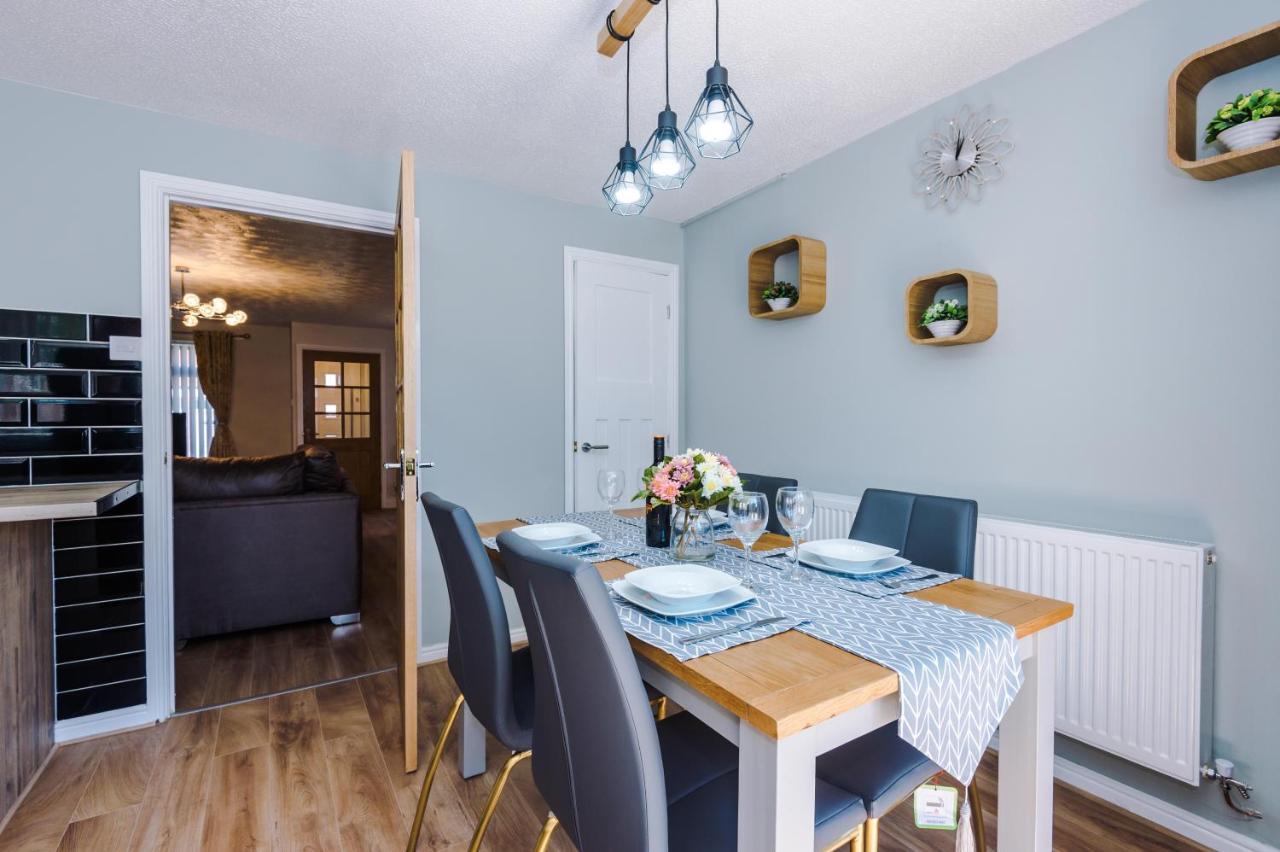 Stylish 4 Bedroom Home Close To Manchester City Centre Luaran gambar