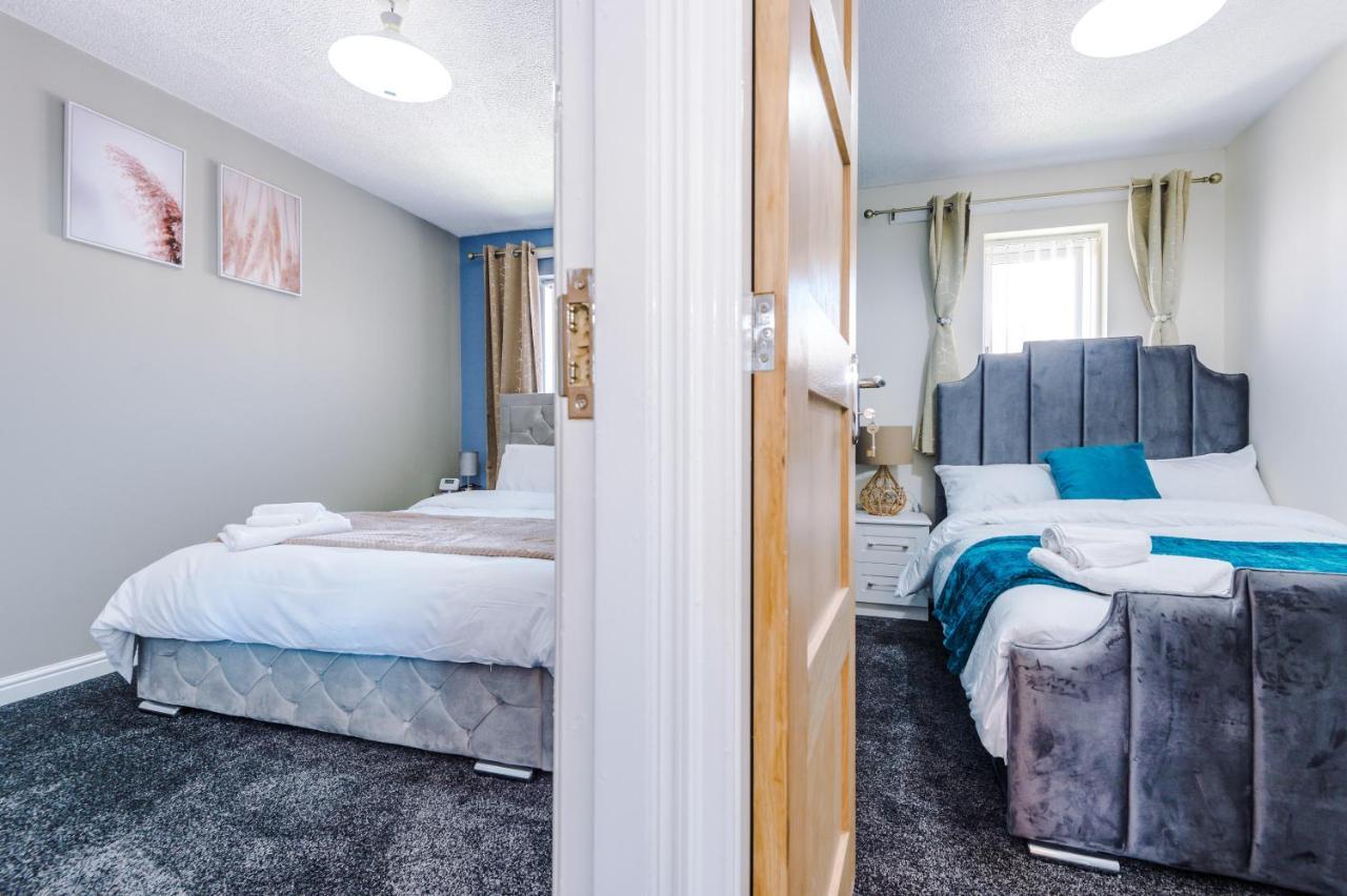 Stylish 4 Bedroom Home Close To Manchester City Centre Luaran gambar