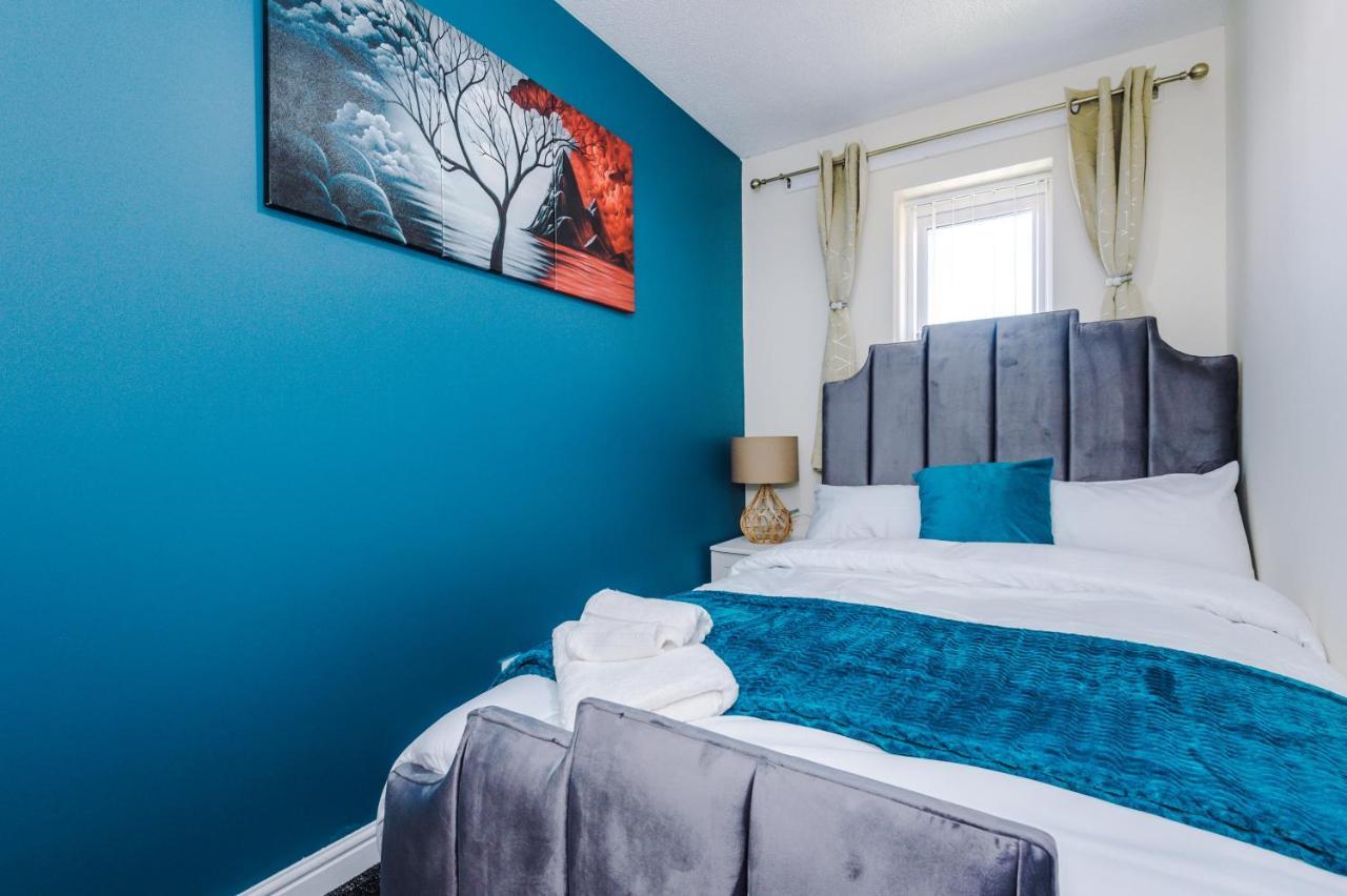 Stylish 4 Bedroom Home Close To Manchester City Centre Luaran gambar