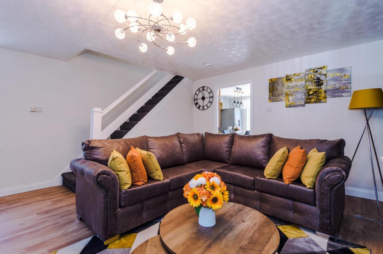 Stylish 4 Bedroom Home Close To Manchester City Centre Luaran gambar