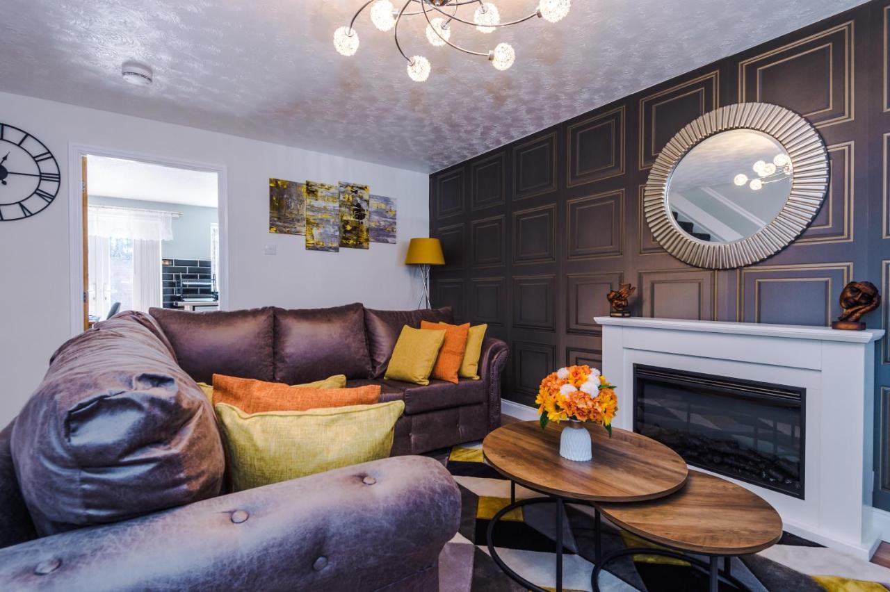 Stylish 4 Bedroom Home Close To Manchester City Centre Luaran gambar